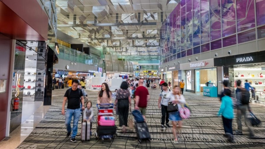 FanGrid in Changi Airport